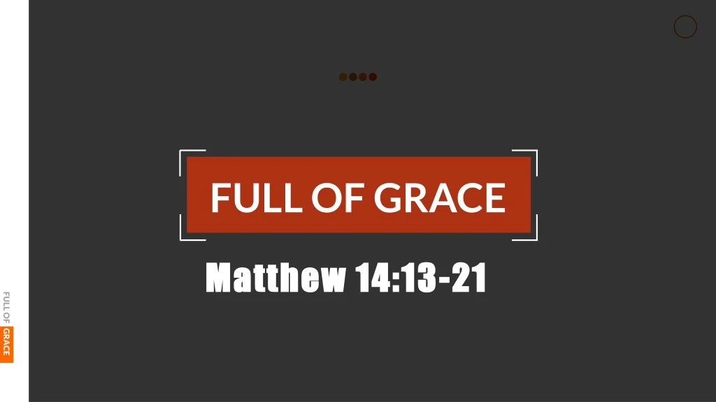 full of grace