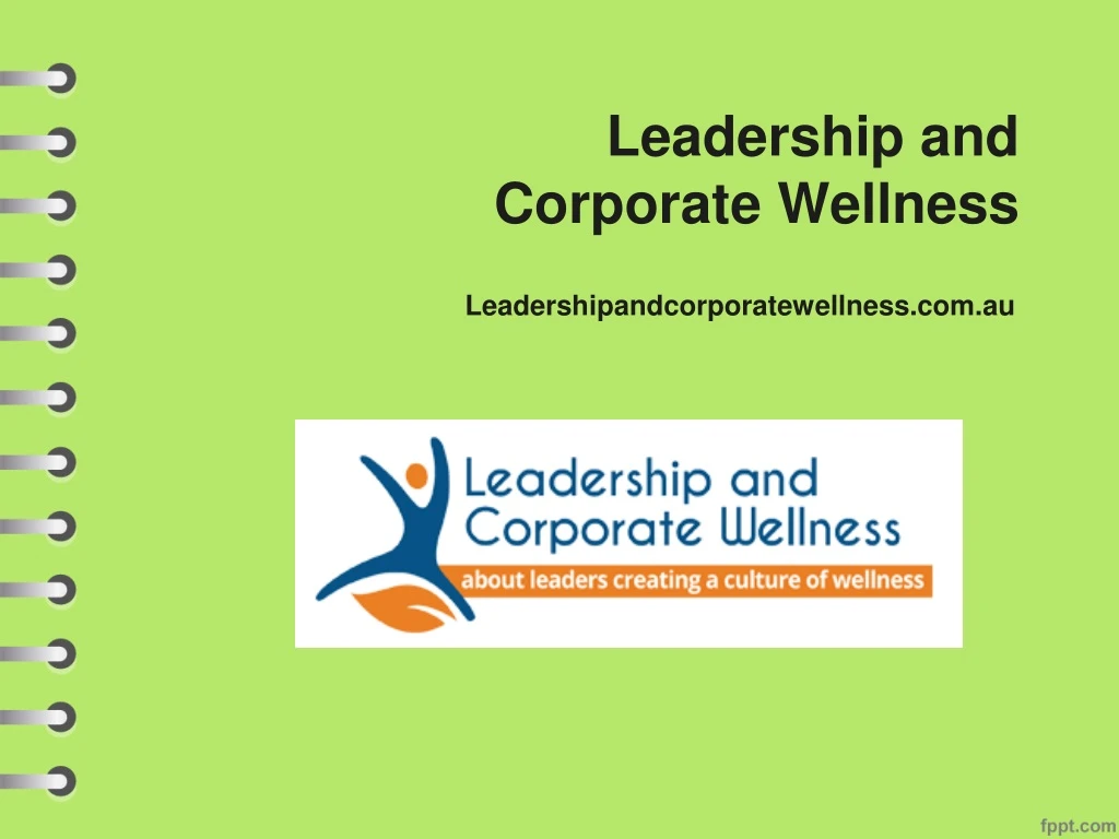 leadership and corporate wellness