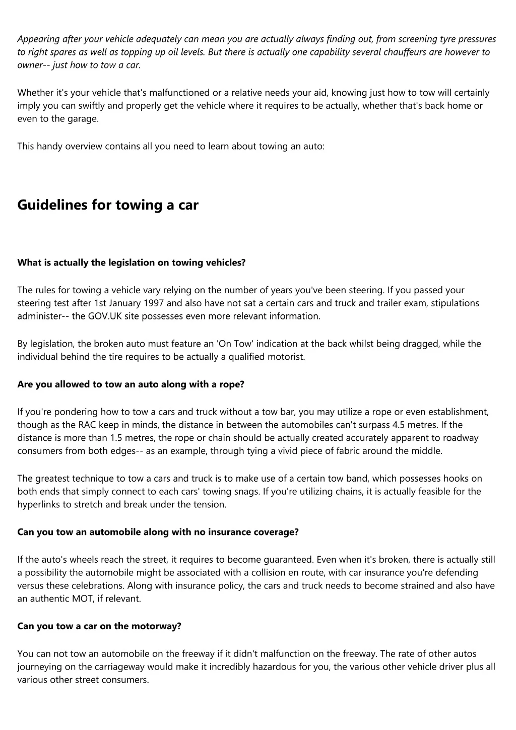 appearing after your vehicle adequately can mean