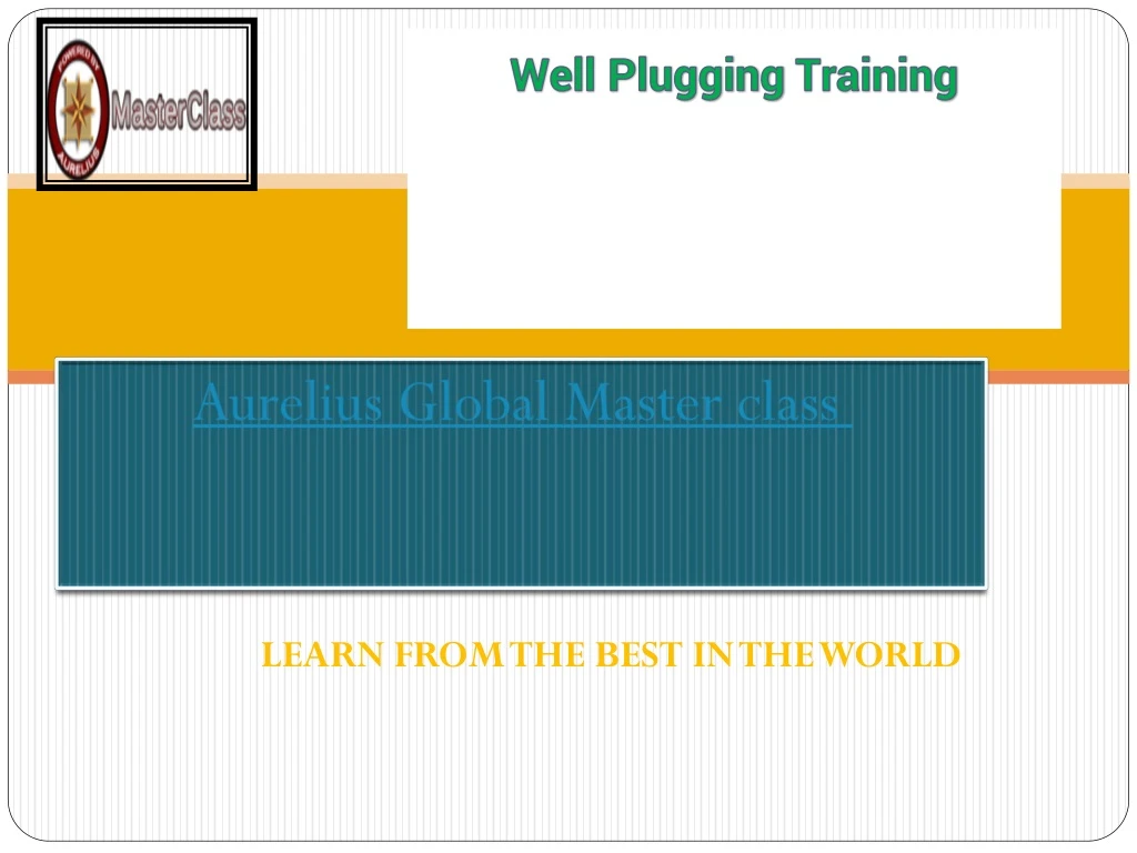 aurelius global master class