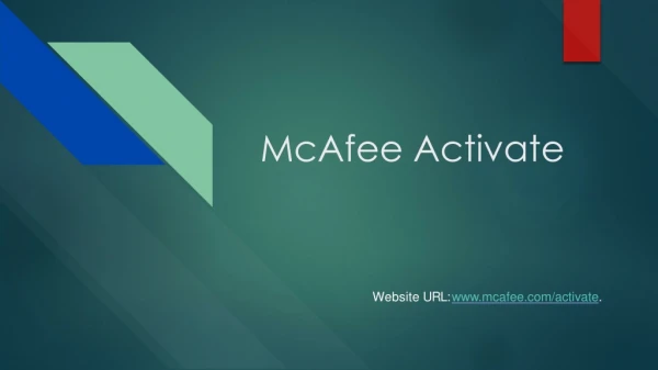 McAfee.com/activate