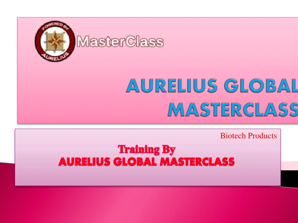 aurelius global masterclass