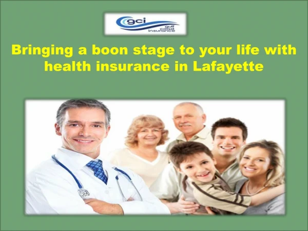Health insurance plan Lafayette | Gulf Coast Insurance