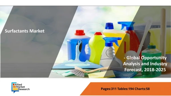 Surfactants Market Focus to Boost Revenue with Massive Growth