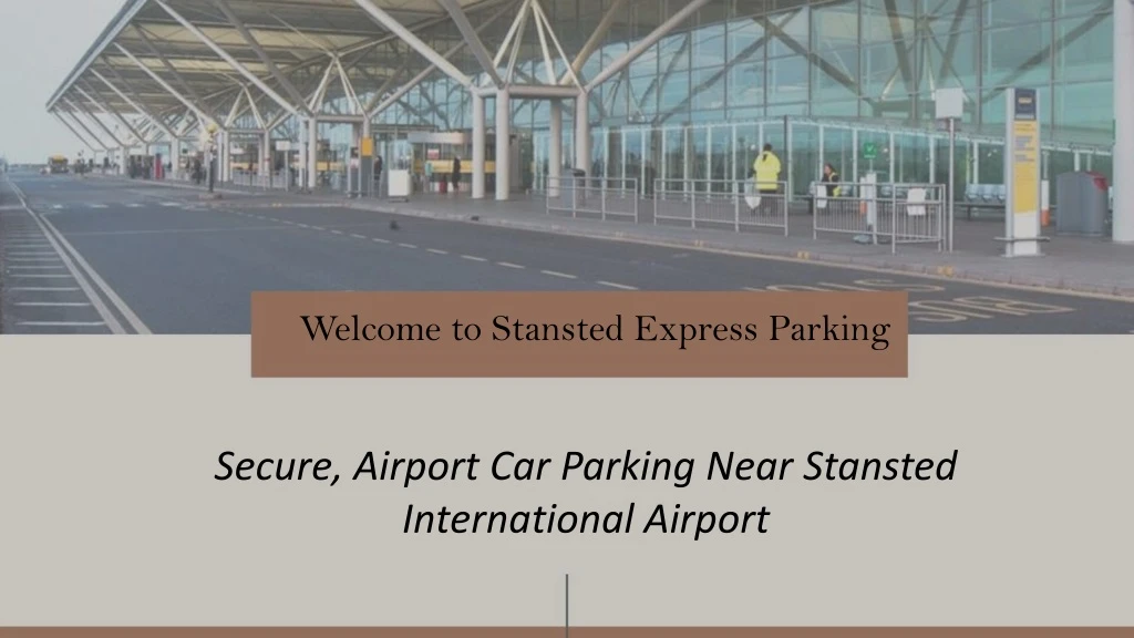 welcome to stansted express parking