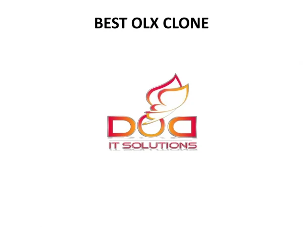 Best OLX Clone Script, Olx Mobile App Script, OlX Clone
