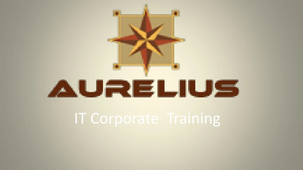 it corporate training