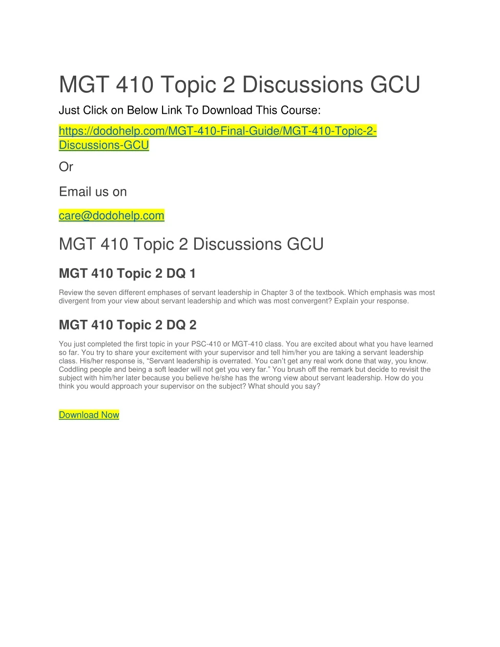 mgt 410 topic 2 discussions gcu just click