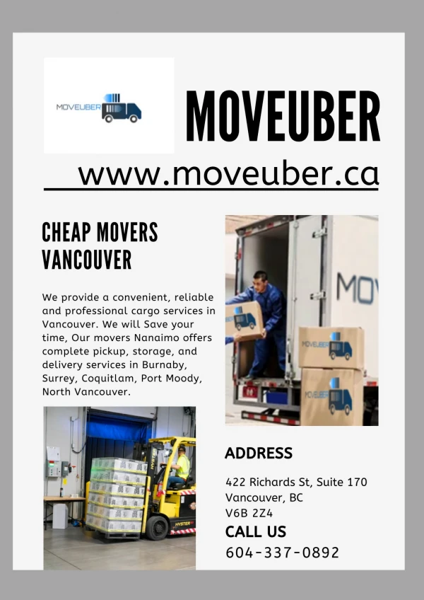 Port Moody Movers