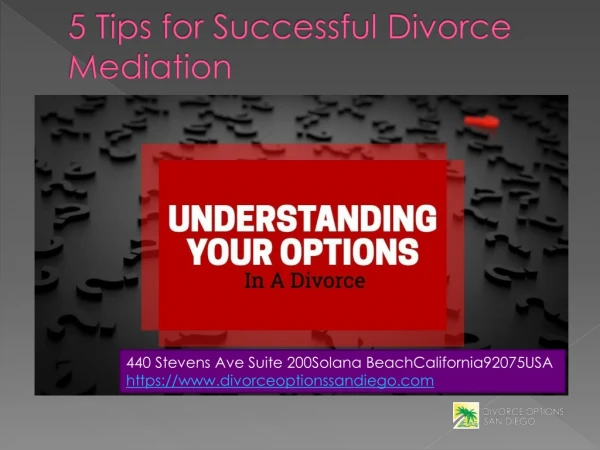 5 Tips for Successful Divorce Mediation