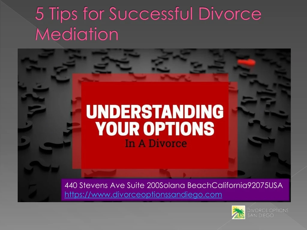 5 tips for successful divorce mediation