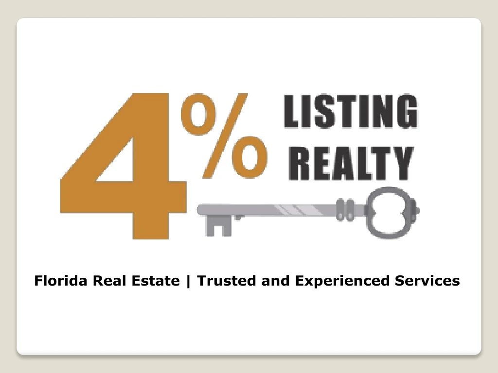 florida real estate trusted and experienced
