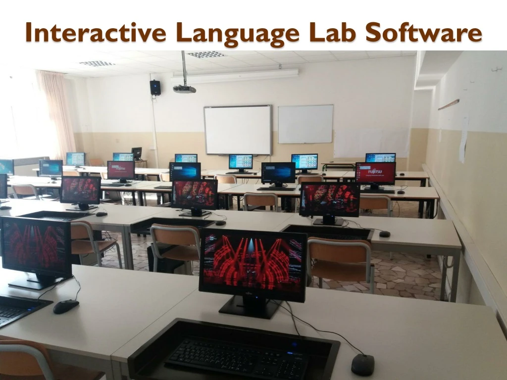 interactive language lab software