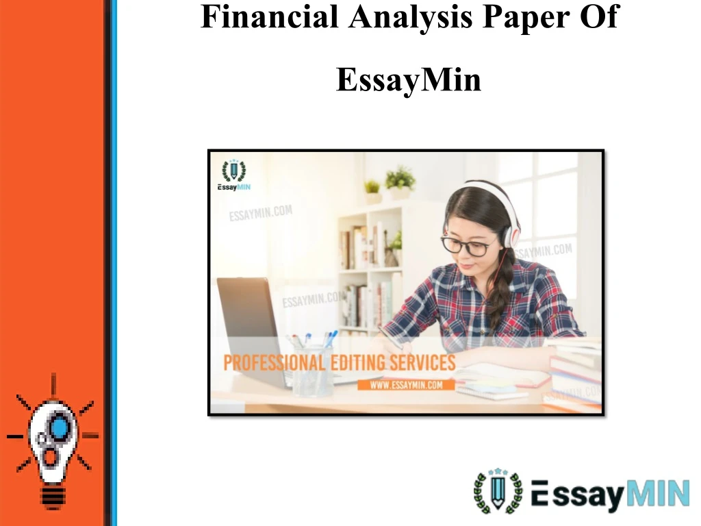 financial analysis paper of essaymin