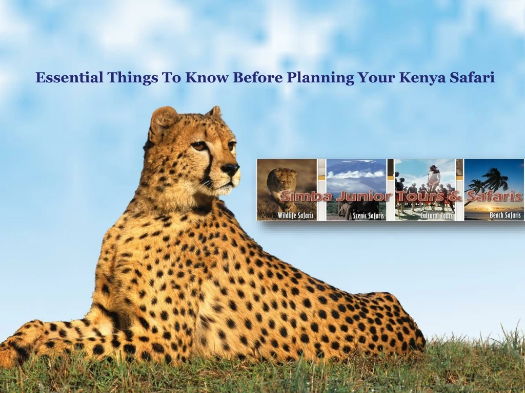 essential things to know before planning your kenya safari
