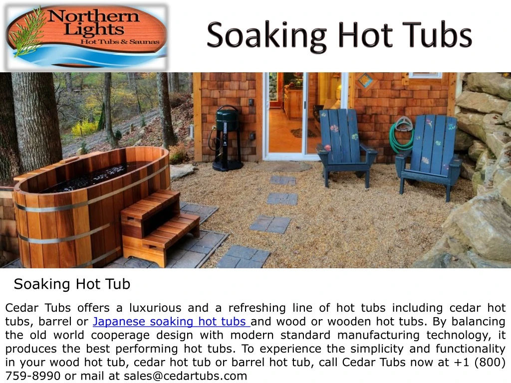 soaking hot tubs