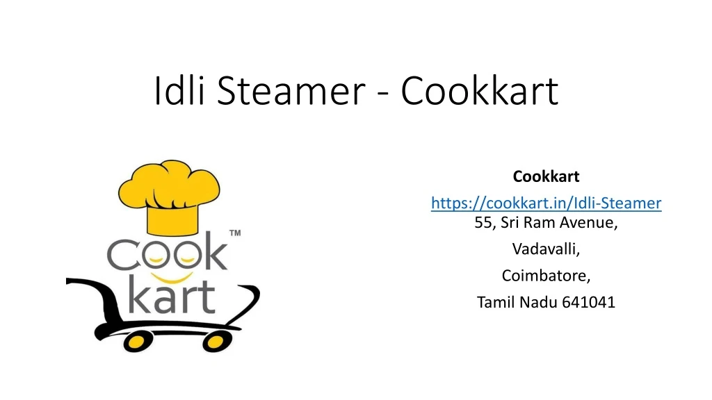 idli steamer cookkart