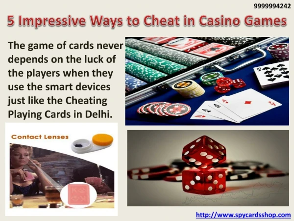 5 Impressive Ways to Cheat in Casino Games