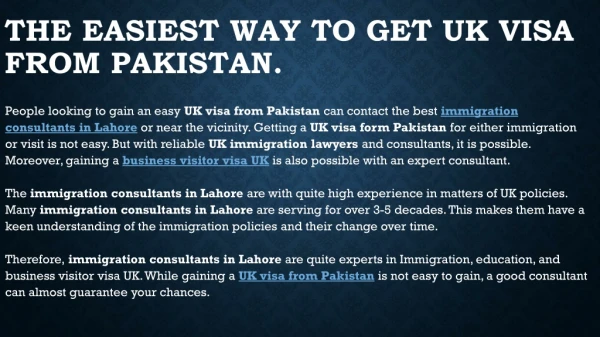 UK visas immigration consultants business visitor visa UK
