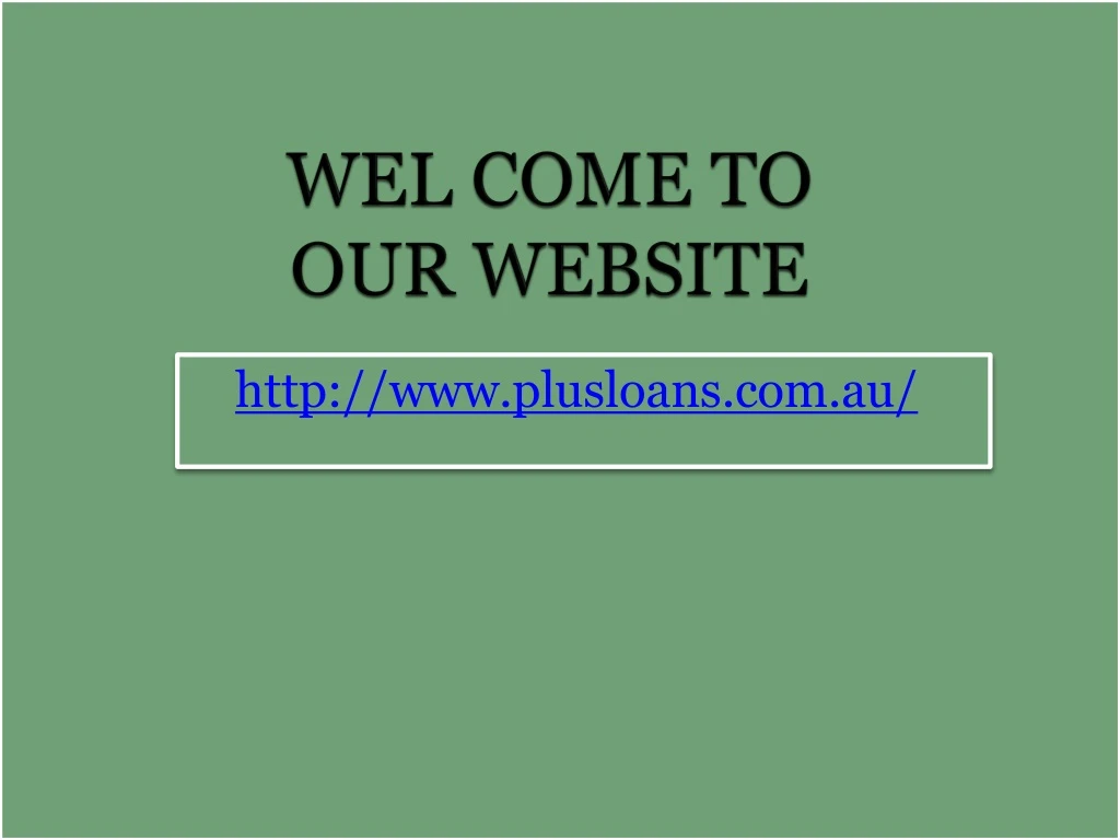 http www plusloans com au