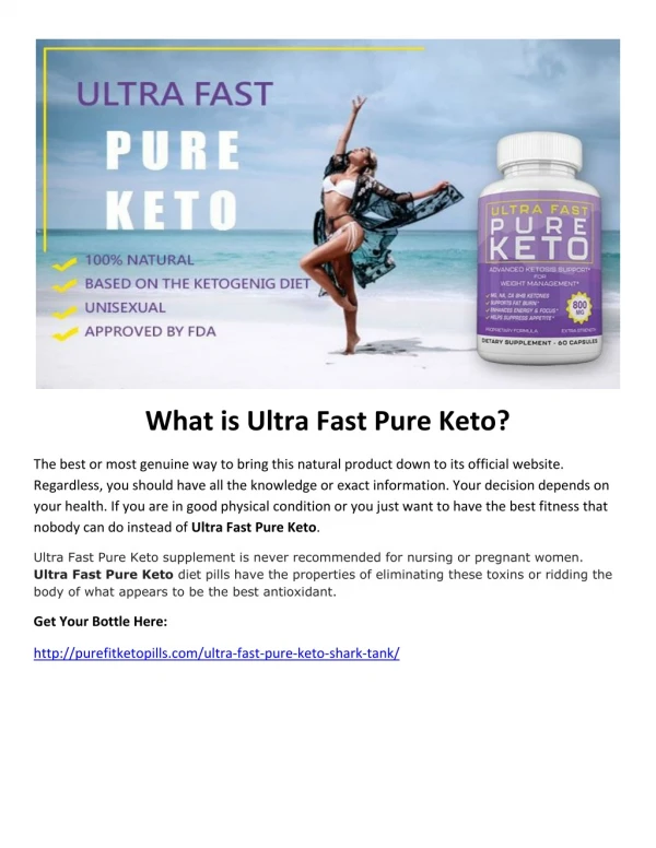 Ultra Fast Pure Keto