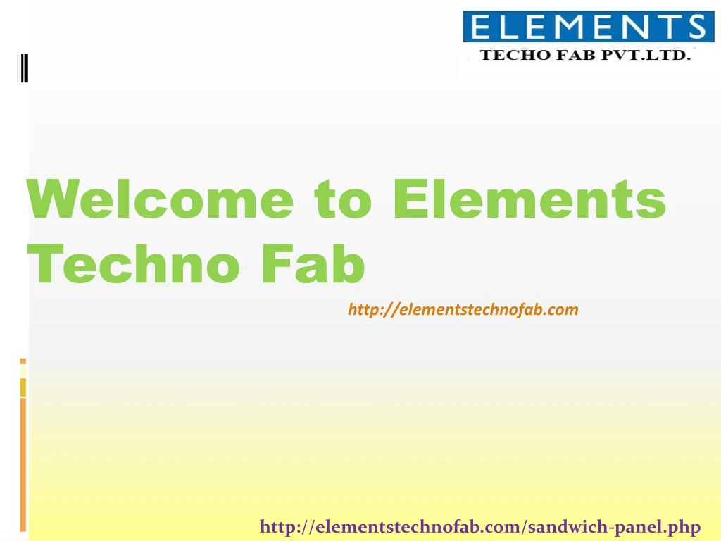 welcome to elements techno fab