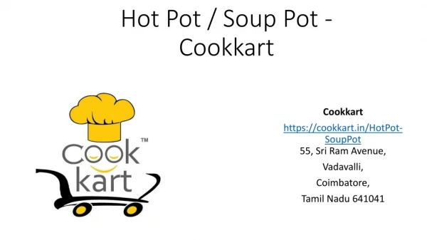 buy Hot pot at Cookkart