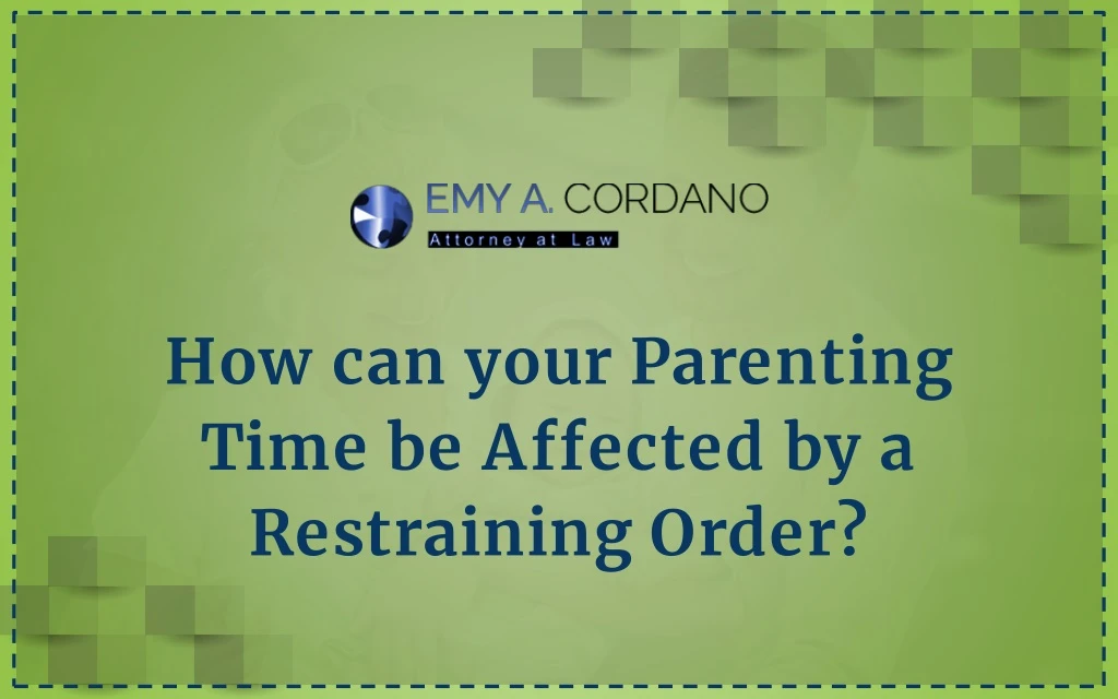 how can your parenting time be affected