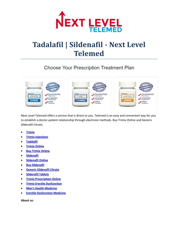 Tadalafil