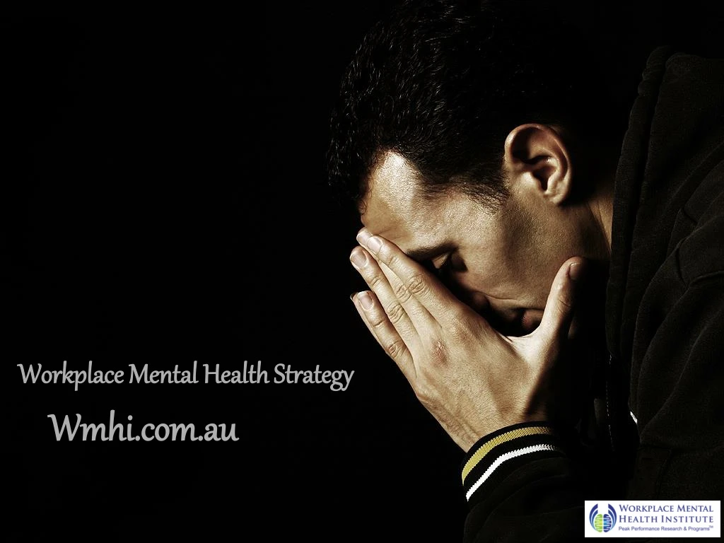 workplace mental health strategy