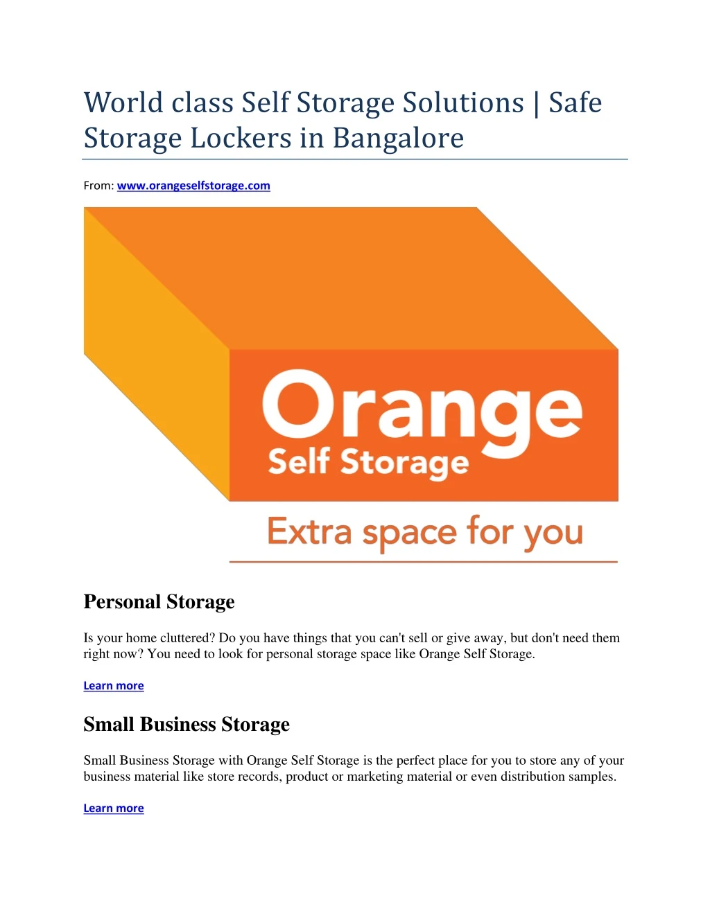 world class self storage solutions safe storage