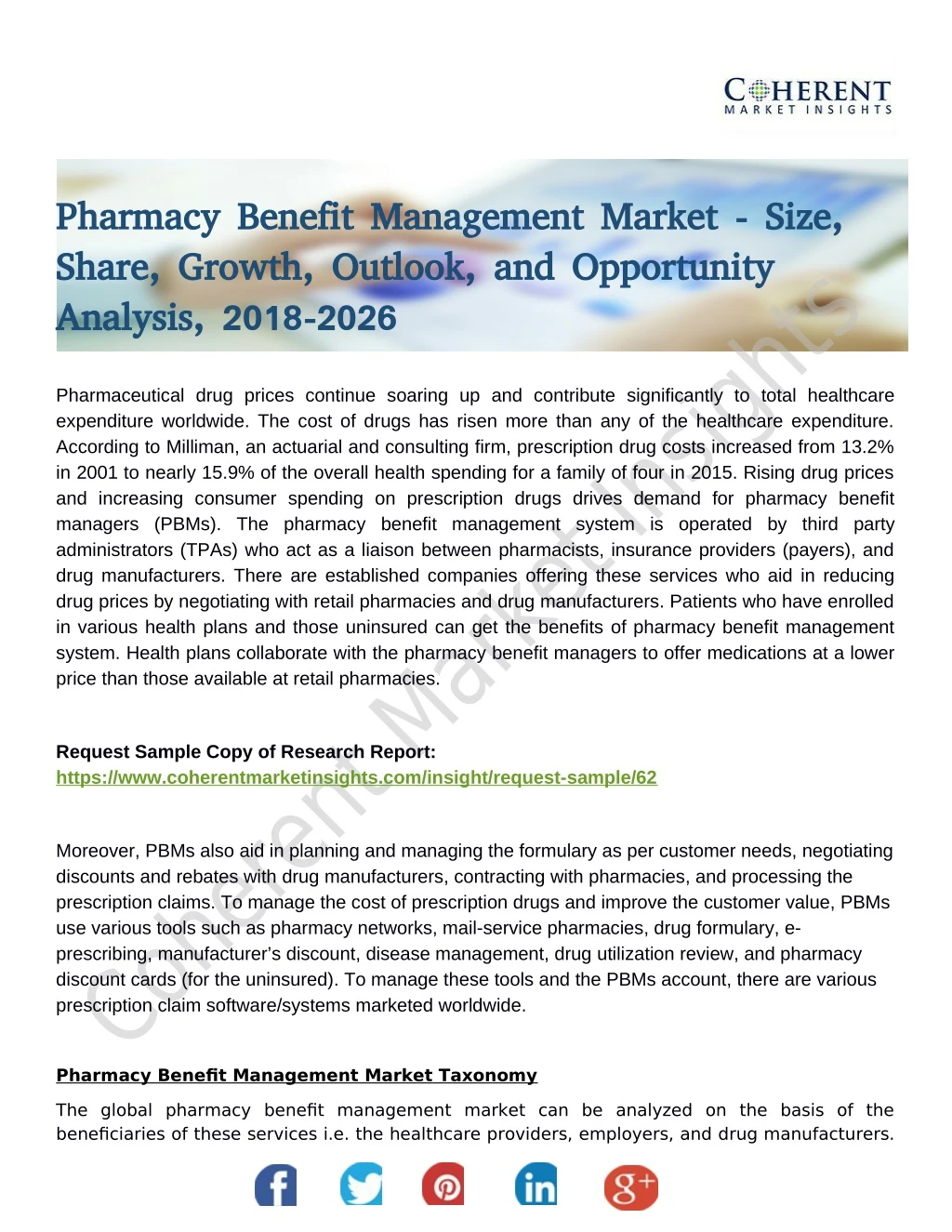 pharmacy benefit management market size pharmacy