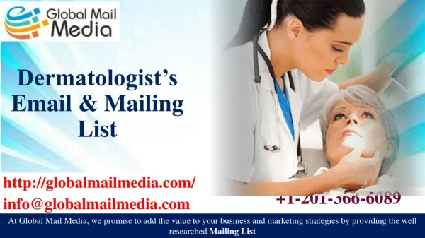 dermatologist s email mailing list