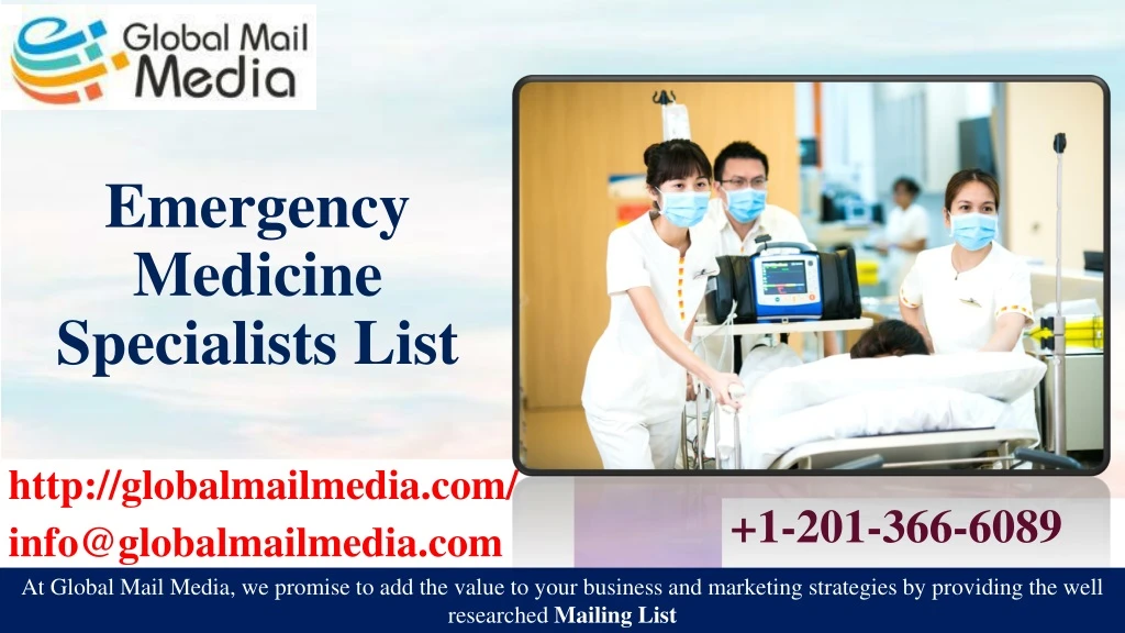emergency medicine specialists list