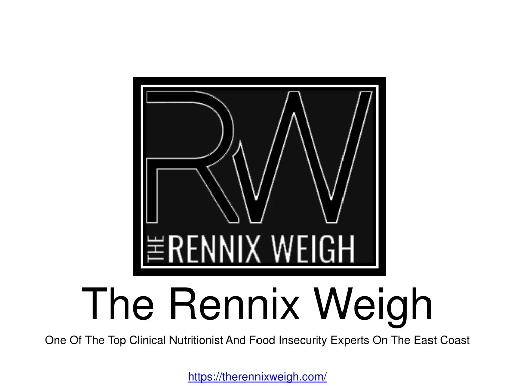 the rennix weigh