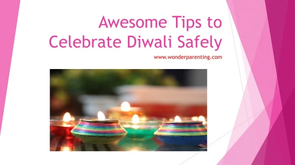 Diwali for Kids | Safety and Health Tips | Activities for Diwali