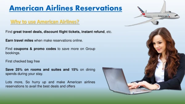 Know how American Airlines helps in making your travel more cheaper.