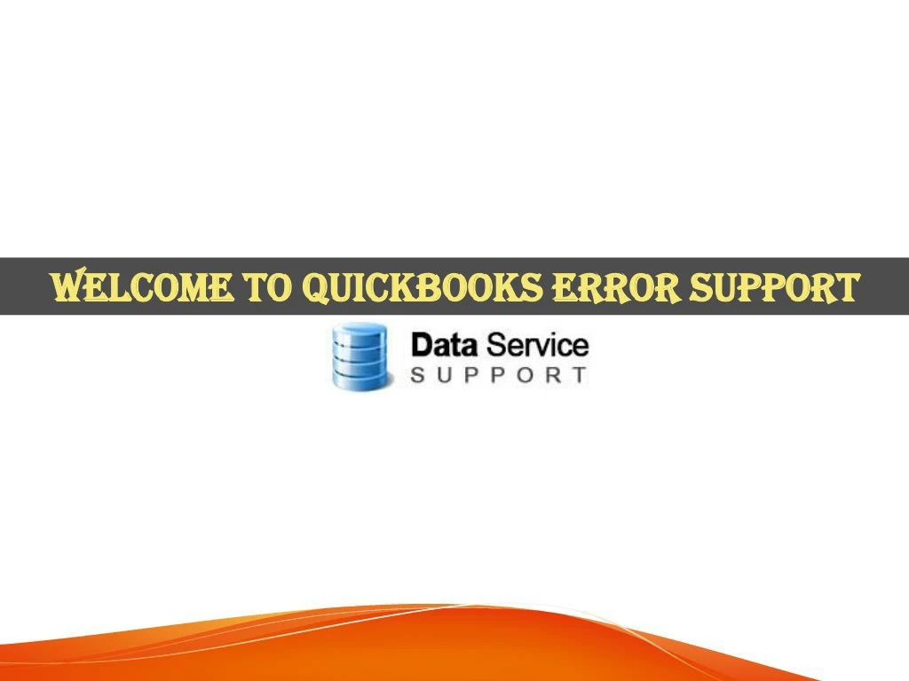 welcome to quickbooks error support