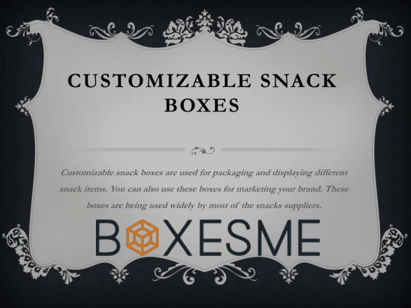Get Free Shipping Customizable Snack Box: