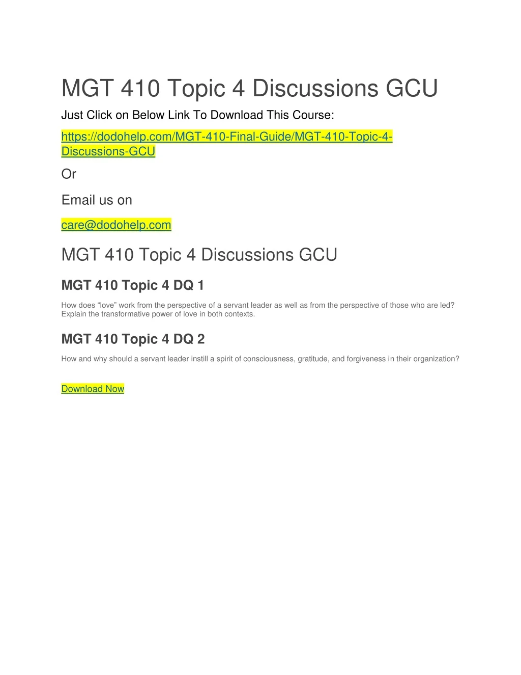mgt 410 topic 4 discussions gcu just click