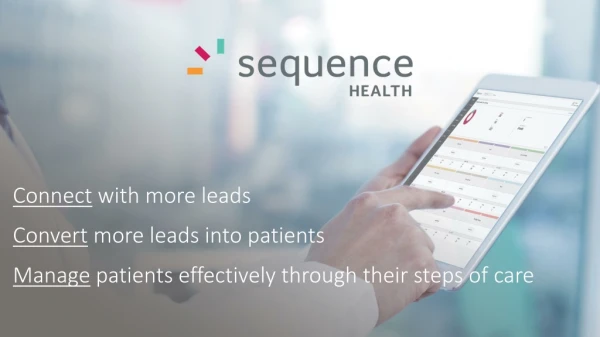Sequence Health - The Patient Engagement Solutions Company