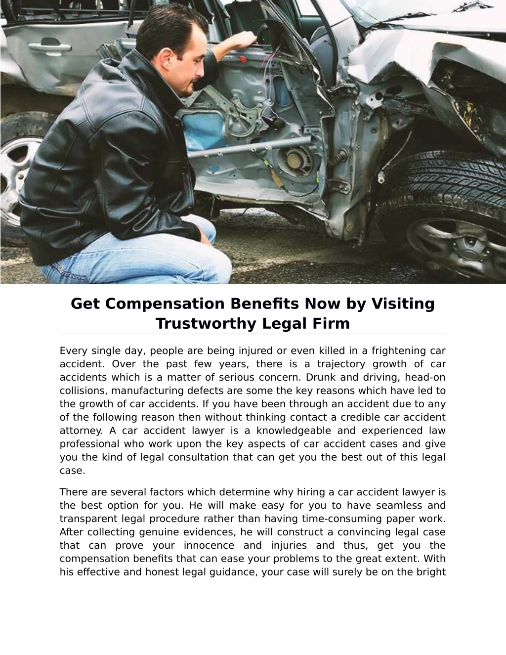 get compensation benefits now by visiting