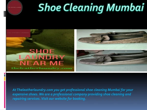 Shoe Cleaning Mumbai