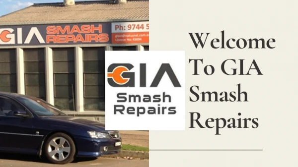 GIA Smash Repairs