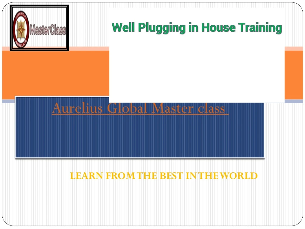 aurelius global master class