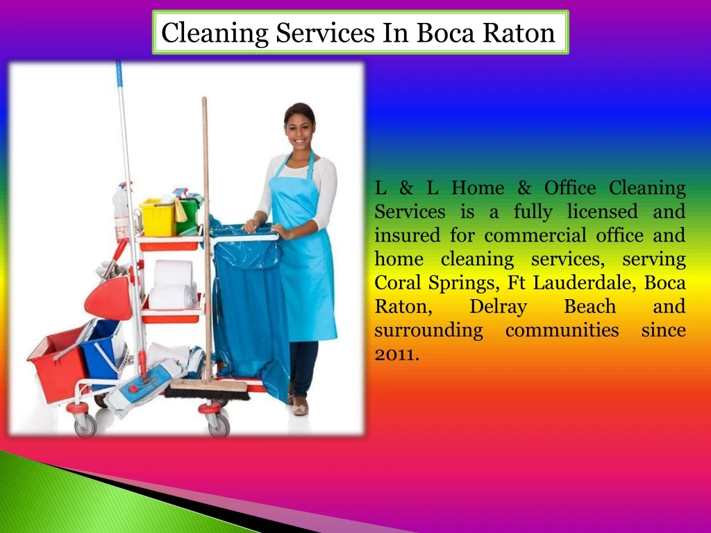 cleaning services in boca raton
