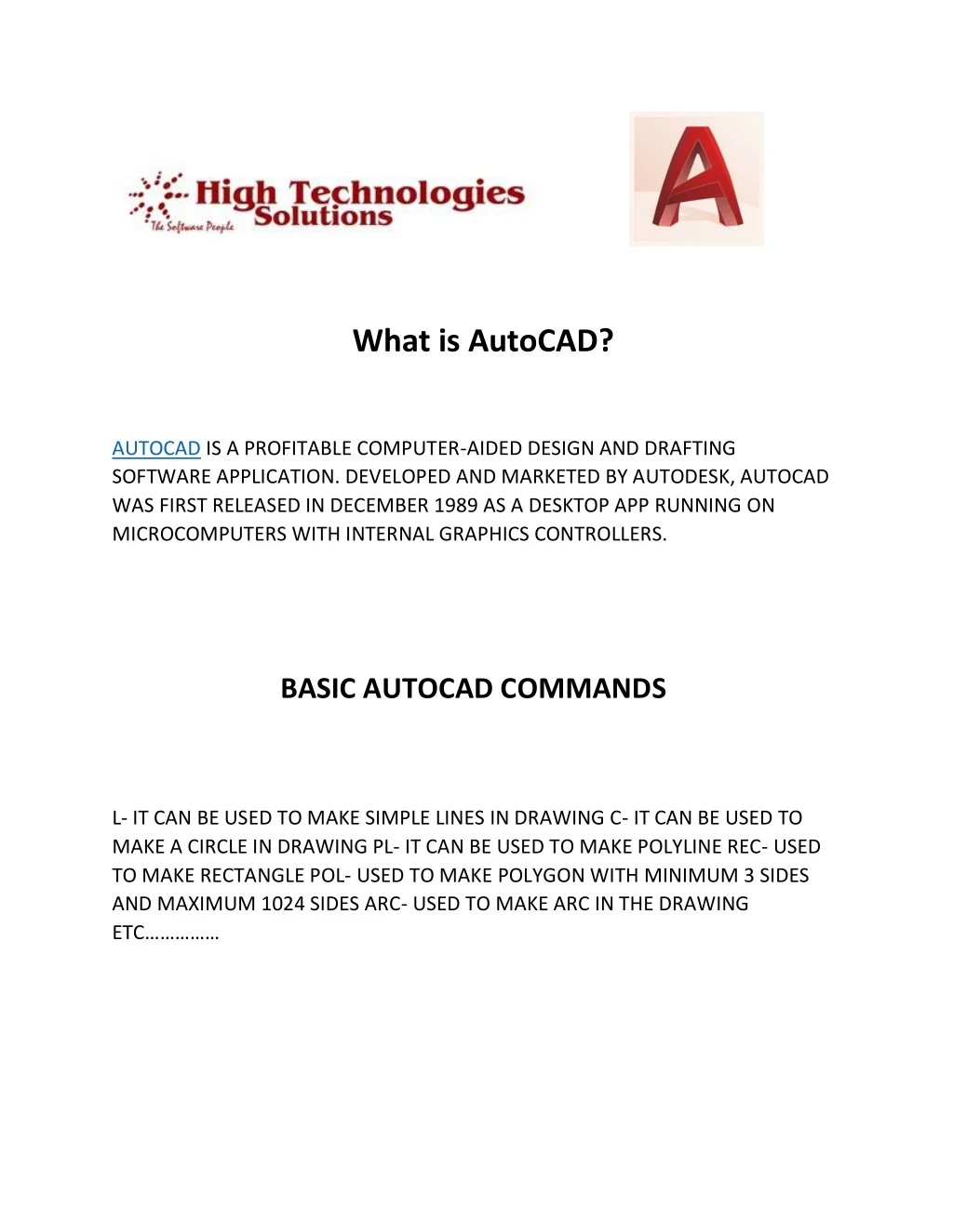 what is autocad