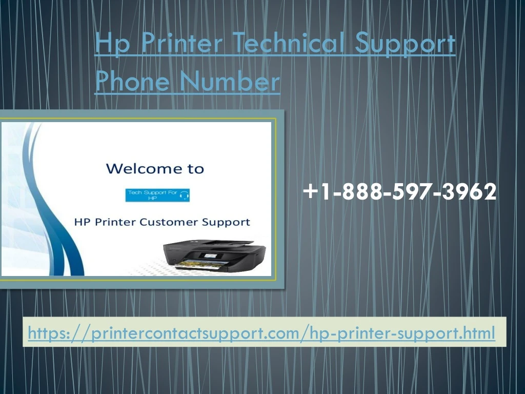 hp printer technical support phone number