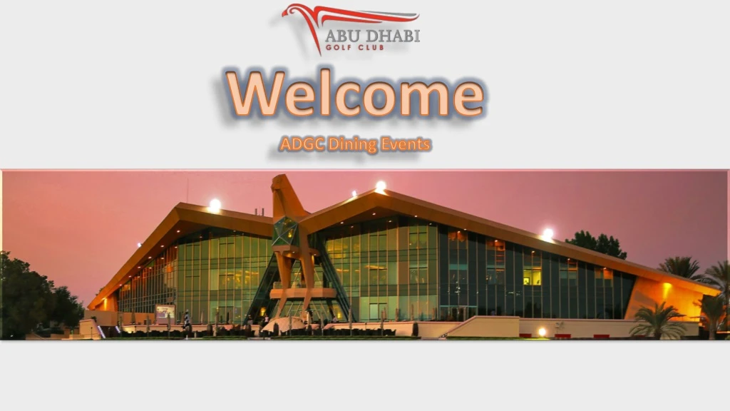 welcome adgc dining events