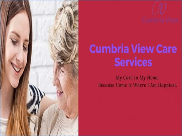 Palliative Care at Home in Kendal - Cumbria View Care